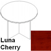 Insignia 48 Round Table w/ Panel Base