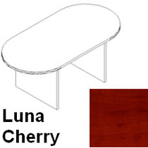 Insignia 72 Racetrack Table w/ Panel Bases