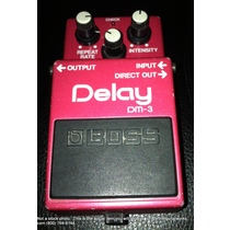 Vintage 80's Japan Boss DM-3 Analog Delay Effects Pedal dm3a