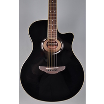 Yamaha APX500II Thinline Cutaway Acoustic-Electric Guitar Black