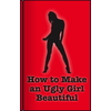 Ugly Girl Book Flask