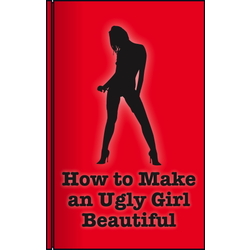 Ugly Girl Book Flask