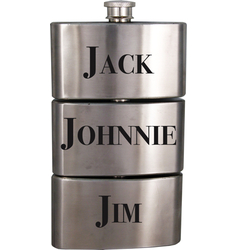 Three Wise Men Flask Set