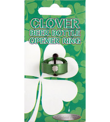Clover Bottle Opener Ring