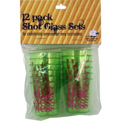 Hot Mess Shot Glass Set