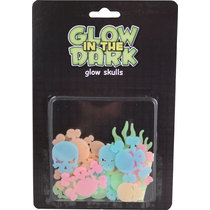 24 Pc Glow Skulls