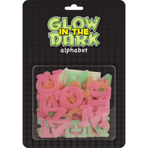50 Pc Glow Alphabet Set