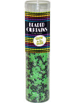Glow Star Curtain - Green