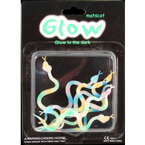 8 Pc Glow Mini Snakes Pack