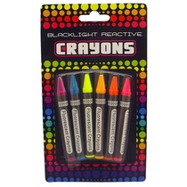 Black Light Crayons