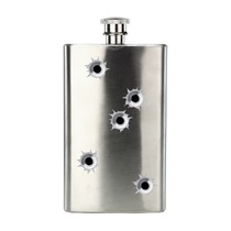 Bullet Hole Flask
