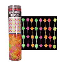Blacklight Pot Leaf Curtain
