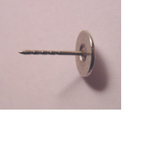 Flat Head Pin with 3 Grooves 5/18 Long for Most Security Tags