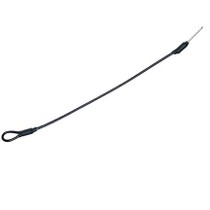 Black Lanyard with Pin and Loop Ends (Saves Time!)