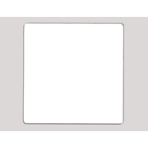 Non-Deactivatable - White 9.5MHz RF 1.5" Labels
