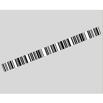 EM Magnetic Fake Barcode  Non-Deactivatable Label