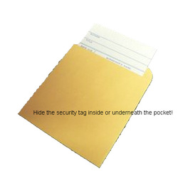 8.2MHz or 9.5MHz Library Date-Due Pocket Holder with Tag
